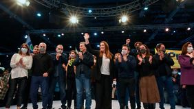 Larreta cerró el acto de Vidal y armó la foto que le costó una campaña