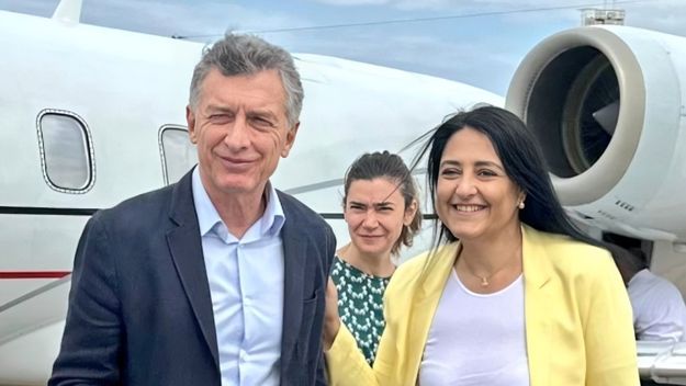 Mauricio Macri con Soher El Sukaria, su espada en el PRO Córdoba