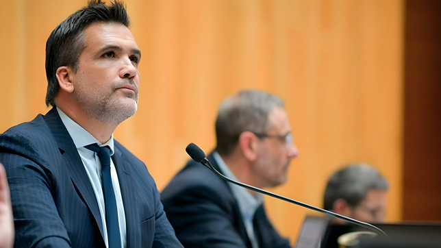 Facundo Torres Lima, jefe de bloque de Martín Llaryora en la Legislatura de Córdoba