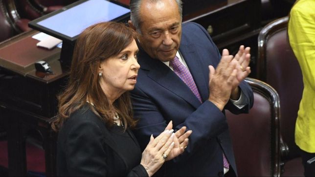 cristina oficializo el armado de un bloque propio de ocho senadores