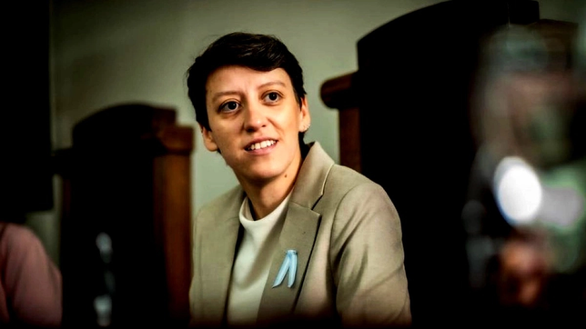 La intendenta radical e impulsora de Nuevos Aires, Lucía Gómez 