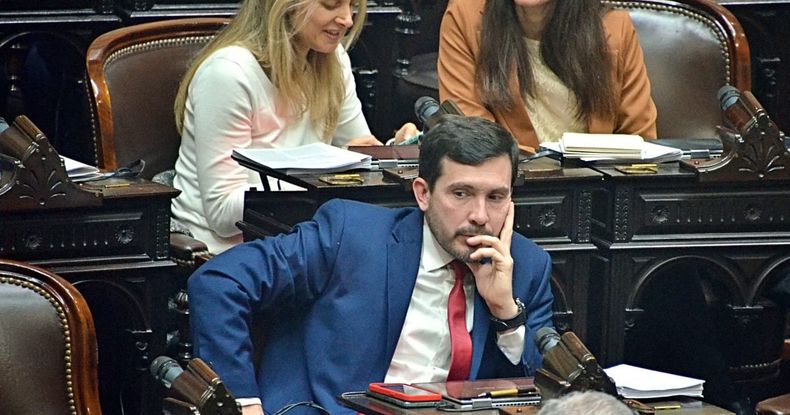 Martín Arjol, diputado de la UCR que apoya a Javier Milei.&nbsp;