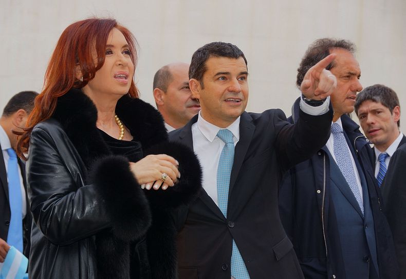 2012. CFK y Galuccio en un acto de inauguración de YPF a semanas de su renacionalización.