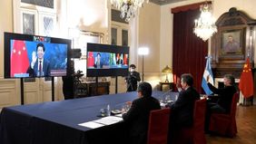 Massa llega a China con la agenda enfocada en las reservas y las señales electorales