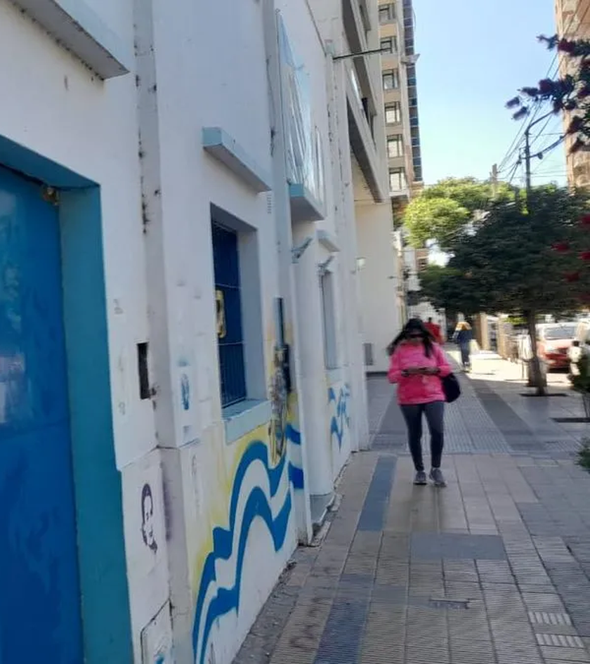 La sede del Partido Justicialista en Neuquén capital.