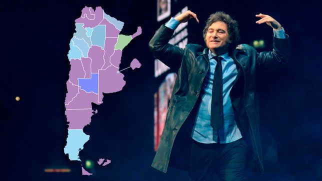 Javier Milei sigue pintando el país de violeta con una reforma laboral que consolida su revolución conservadora,