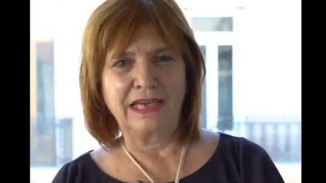 patricia, ¿tajai?: bullrich copia un clasico massista para hacer campana