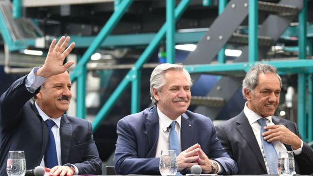 el presidente acuso a jxc de agitar ?una corrida que lastime a la argentina?