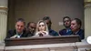 Karina Milei en el palco del Senado, con Manuel Adorni y Diego Santilli. La jefa libertaria Patricia Bullrich no consigue los votos para eliminar las PASO. Karina Milei en el palco del Senado, con Manuel Adorni y Diego Santilli. La jefa libertaria Patricia Bullrich no consigue los votos para eliminar las PASO.