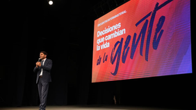 El gobernador Maximiliano Pullaro entresemana en Santa Fe, en plena predicación al gabinete. El gobernador Maximiliano Pullaro entresemana en Santa Fe, en plena predicación al gabinete.