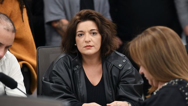 Sabrina Selva, de UP, durante la comisión de $Libra, que complicó a Javier Milei.  