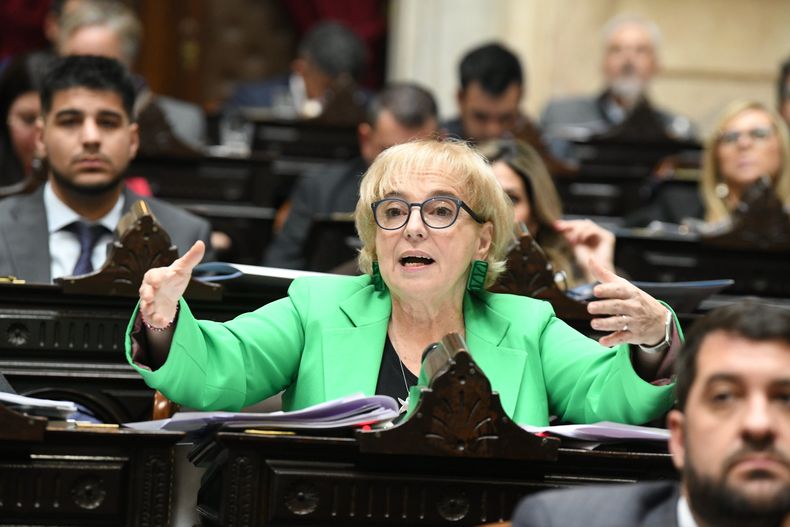 Silvana Giudici, encargada de defender el acuerdo de Toto Caputo.&nbsp;