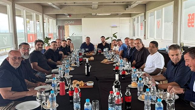 Chiqui Tapia almorzó con los presidentes de los cuatro clubes de Córdoba y autoridades de AFA