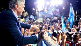 Macri cierra la campaña en su tierra prometida, sin Vidal ni Larreta