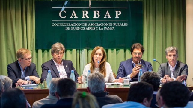 vidal a carbap: ?estamos en un lugar mejor que cuando nos encontramos en 2015?