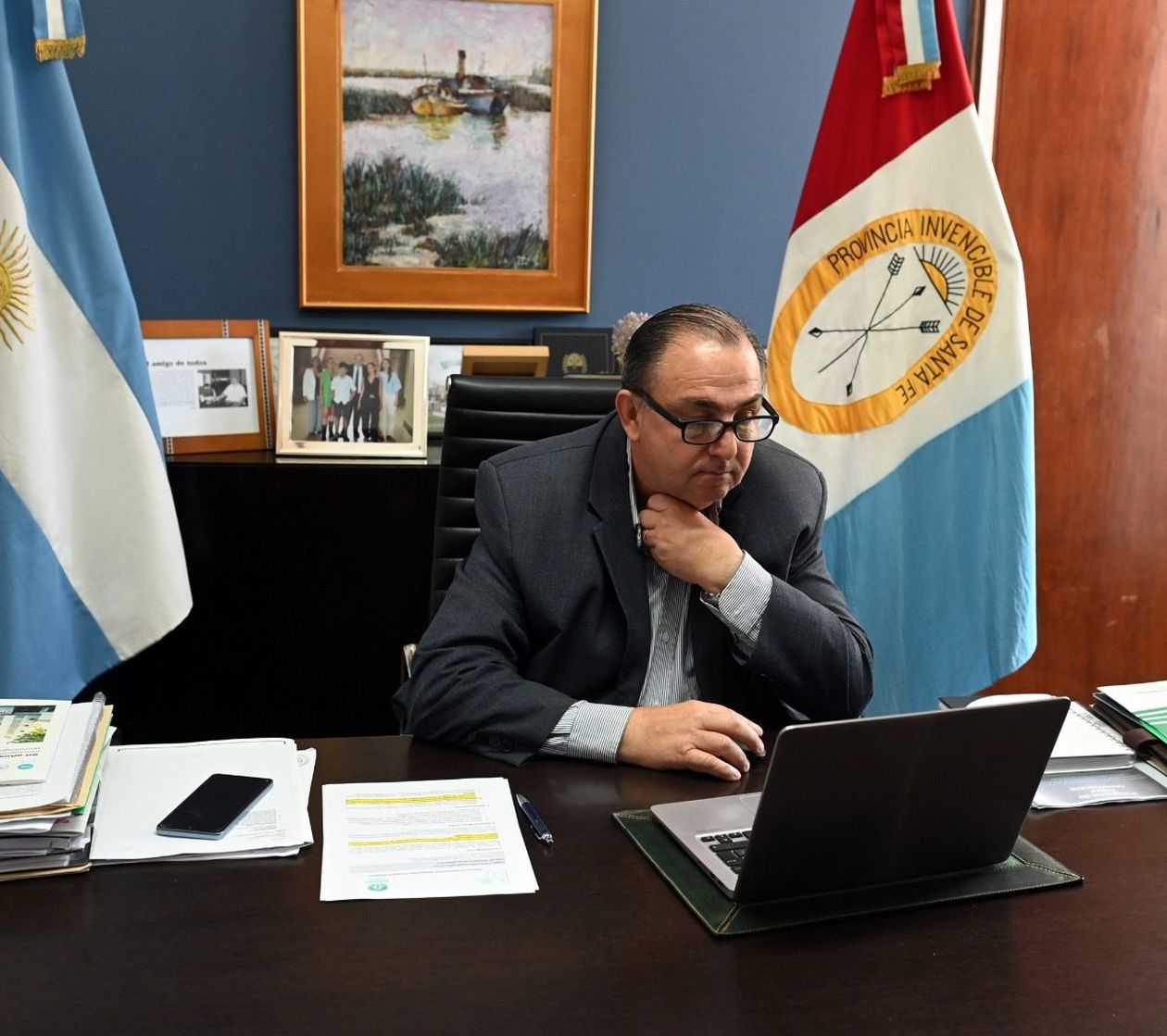 Juan Pablo Poletti, intendente de Santa Fe.