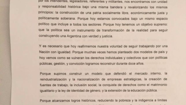 la declaracion de santa teresita es un llamado elegante a la resistencia