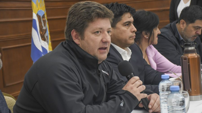 Pedro Luxen, ministro de Gobierno de la gestión de Claudio Vidal en Santa Cruz. 