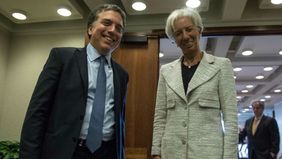 Dujovne y Lagarde anuncian el nuevo acuerdo entre la Argentina y el Fondo
