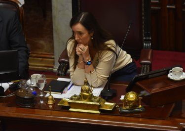 Victoria Villarruel en el Senado