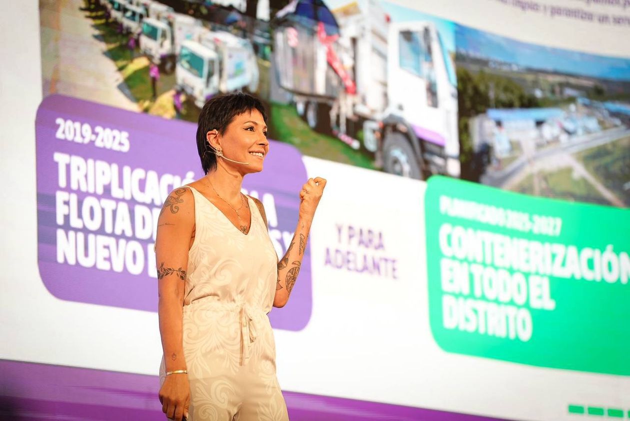 Antes de tomar licencia Mayra Mendoza presentó el plan bi anual de gobierno
