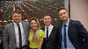 Marco Puricelli, Camila Sol Pérez, Luciano Stoppani y Pablo Terraf, concejales de JxC de San Francisco.&nbsp;
