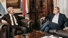 El gobernador de Entre Ríos Rogelio Frigerio recibió a Alejandro Daneri, el hombre de Javier Milei en la represa de Salto Grande.
