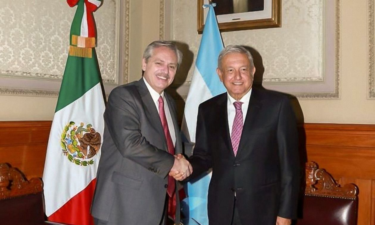 Alberto Fernández y Andrés Manuel López Obrador