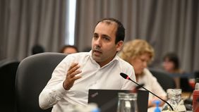 El dirigente de Patria Grande, Itai Hagman, apuesta a la polarización con un oficialismo golpeado por la crisis económica y los escándalos de corrupción.&nbsp;