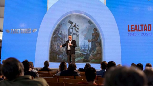 a esta argentina derrumbada la vamos a curar como siempre hizo el peronismo: sin odio