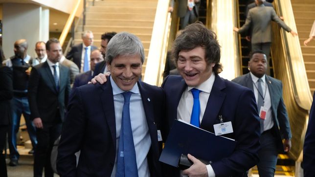 Javier Milei y Toto Caputo vuelven a Estados Unidos a buscar definiciones del salvataje de Trump.