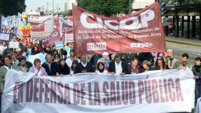 ademas de los docentes, los medicos le haran otro paro de 48 horas a vidal