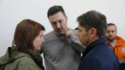 Patricia Bullrich, Luis Petri y Axel Kicillof