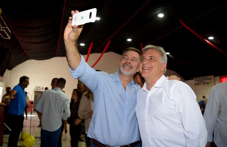 Javier Pretto y Martín Llaryora.