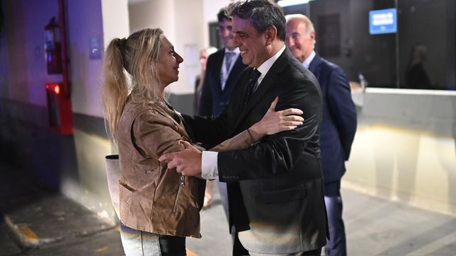 Lisandro Catalán y Karina Milei en Tucumán.&nbsp;