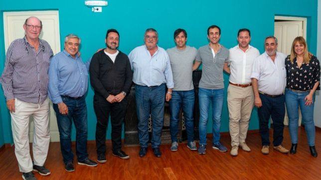 intendentes ganadores de cambiemos se reunieron en junin