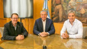 Neuquén: Figueroa se reunió con Francos y Caputo para acelerar inversiones y discutir sobre la coparticipación