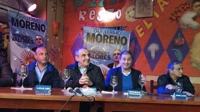 por afuera del pj y el fdt, moreno lanzo su precandidatura a diputado nacional