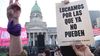 Marcha del Ni una menos frente al Congreso. Marcha del Ni una menos frente al Congreso.