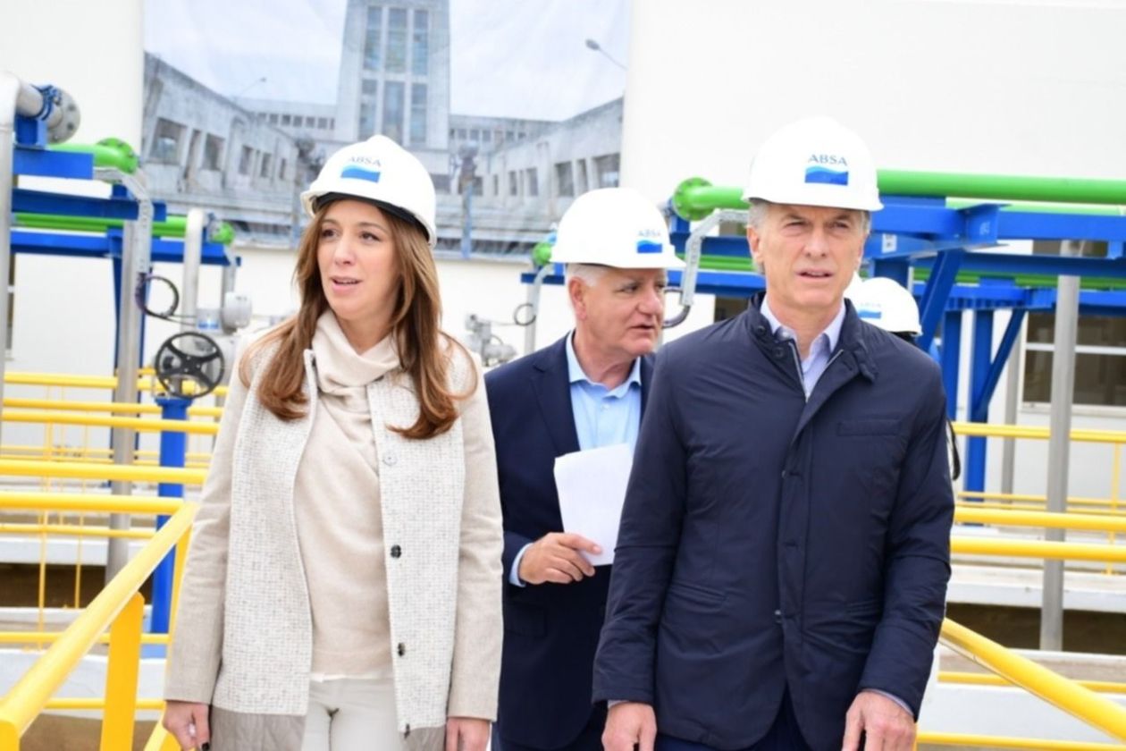 vidal y macri en absa absa maría eugenia vidal Mauricio Macri
