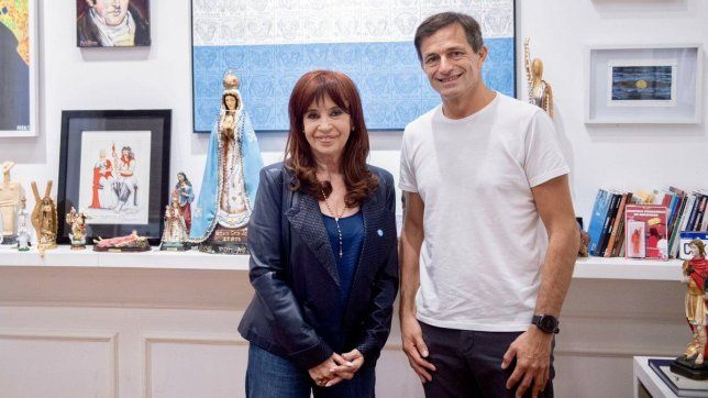 Cristina Fernández de Kirchner y Eduardo Bucca.