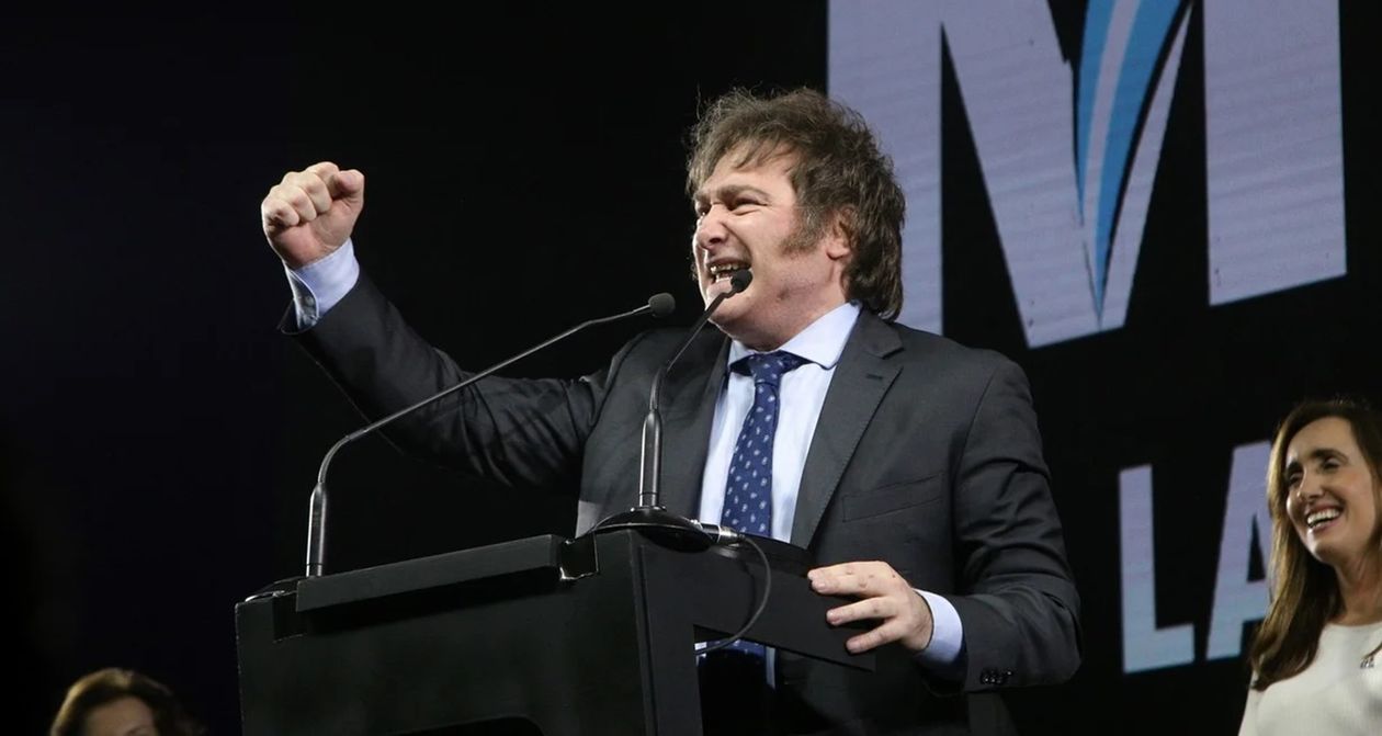 Javier Milei, candidato presidencial de La Libertad Avanza