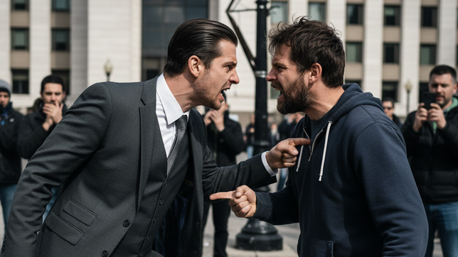 La corrupción es tuya (imagen generada con inteligencia artificial).