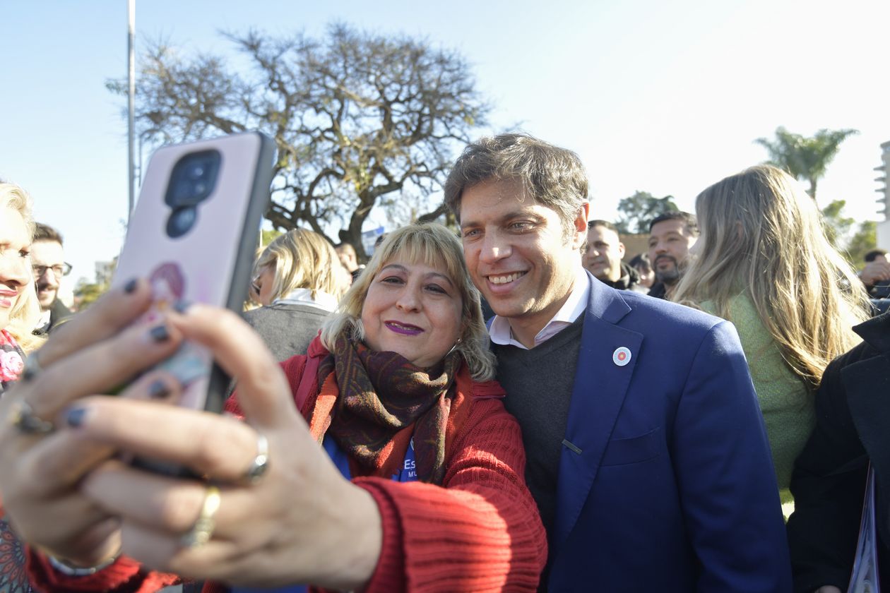 Kicillof en campaña