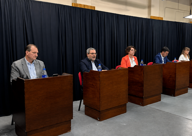 Seis de siete candidatos participaron del debate electoral en Marcos Juárez
