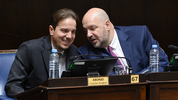 Gastón Abonjo y Alejandro Carrancio, antes de la fractura en La Libertad Avanza