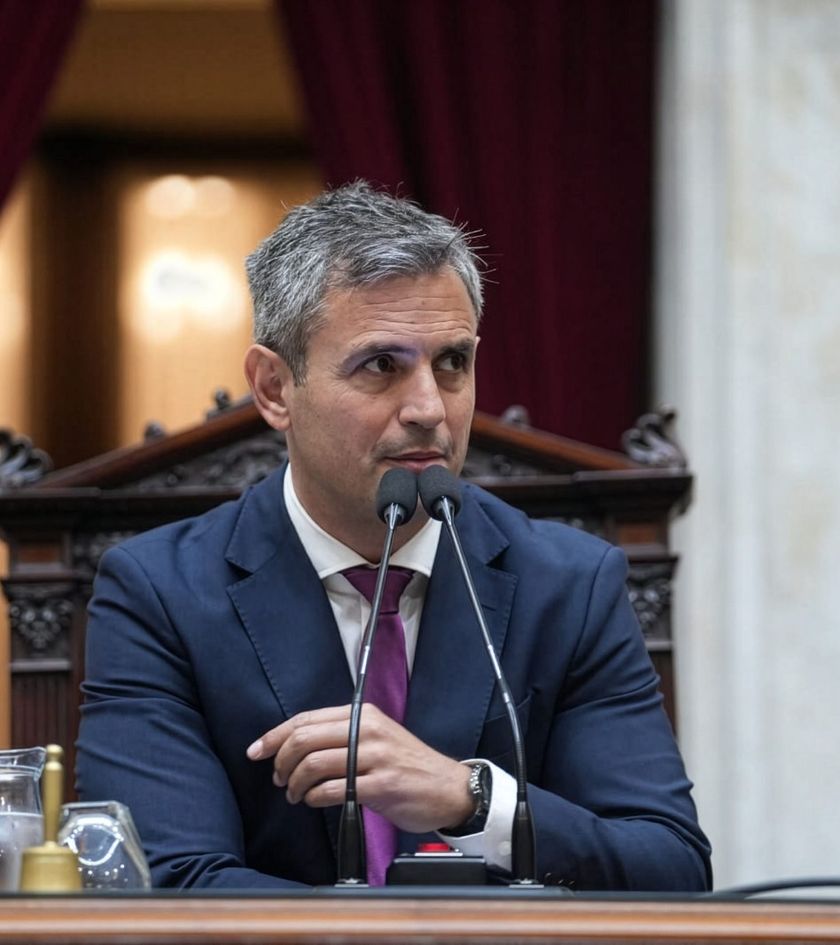 Martín Menem tiene la lapicera.