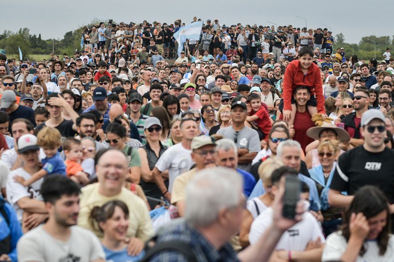 El fan fest que montó el intendente de Las Higueras&nbsp;