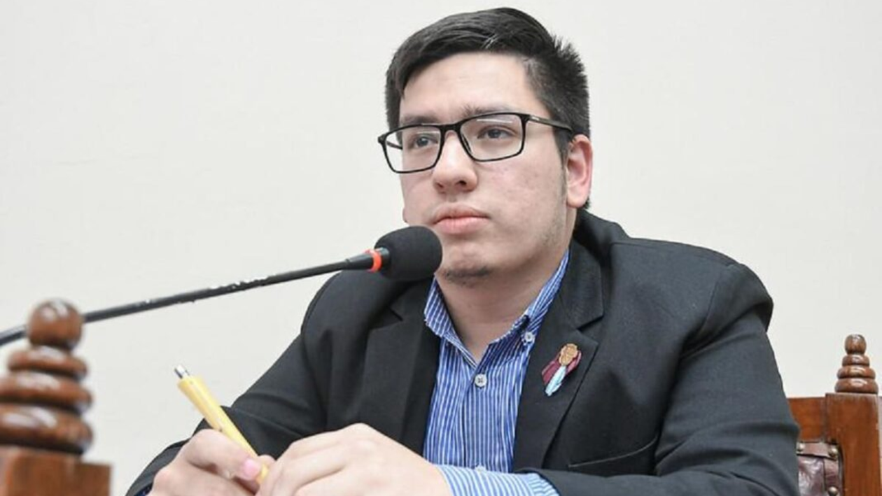 Pablo Emanuel López, el concejal denunciado en Salta.&nbsp;