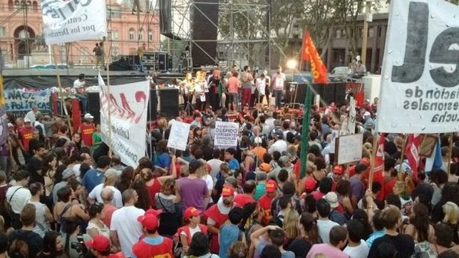 la marcha de la memoria advirtio sobre la intervencion de las ffaa en seguridad interior